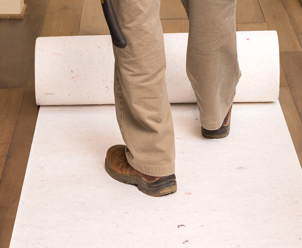 SurfacePro, breathable surface protection for newly finished floors.