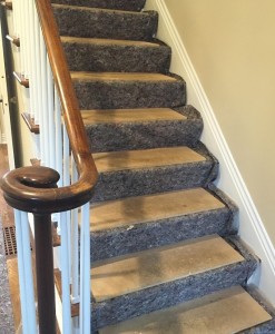 Designer Builders using Clean&Safe with MDF for Stair Protection