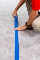 taping floor protection seams